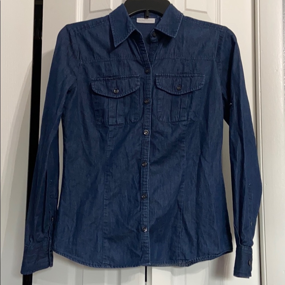 Jean Button Down Shirt